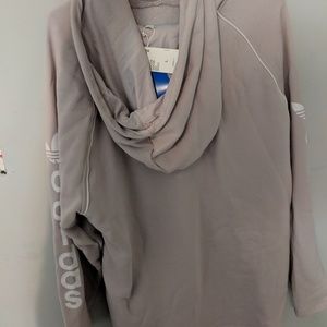 Adidas sweatshirt hoodie in ice purple